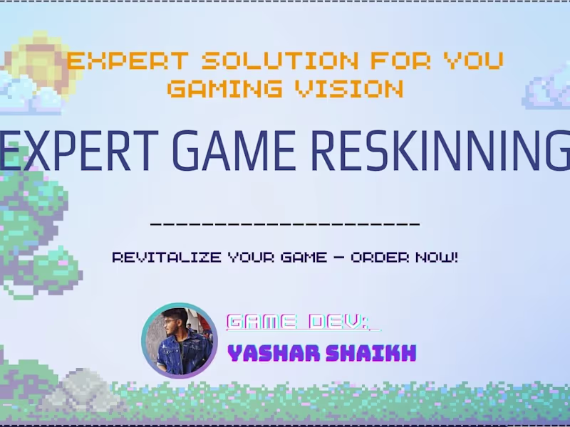 Cover image for Expertly reskin your game for a fresh and captivating look
