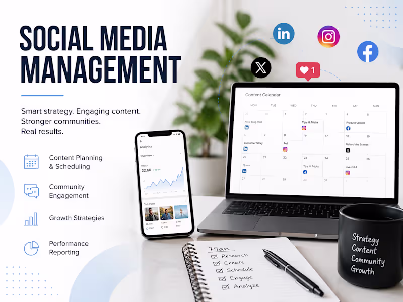 Cover image for Social Media Management 