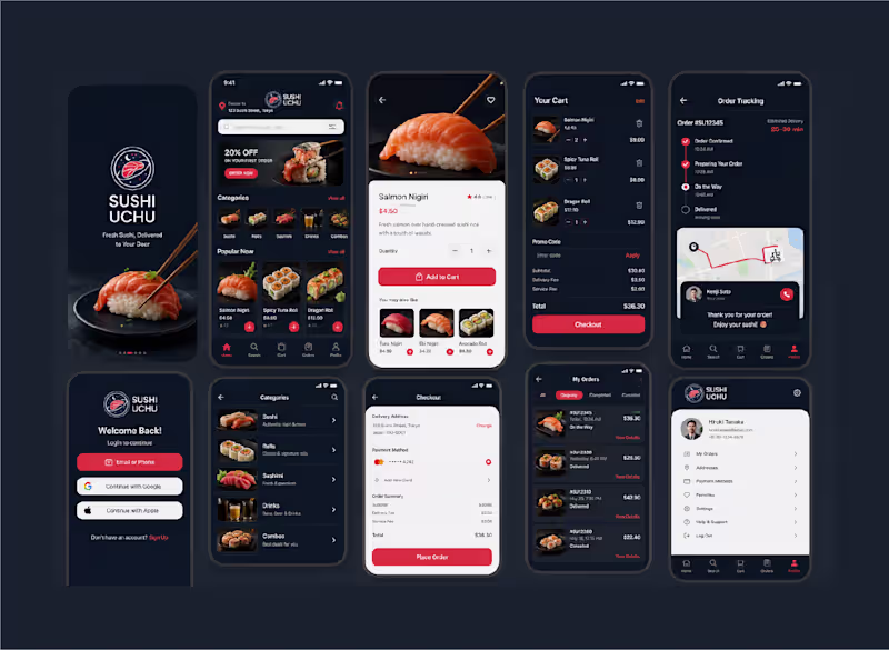 Cover image for Mobile App UI Design