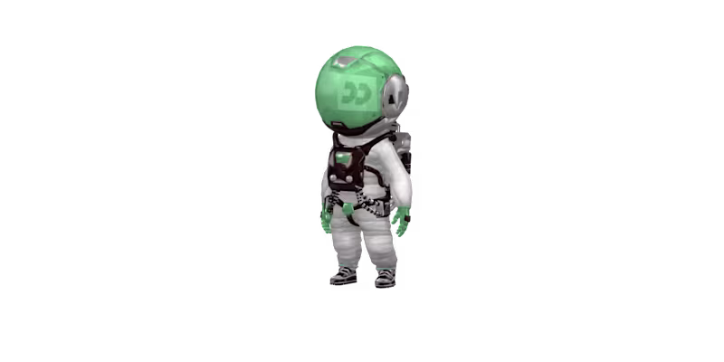 Cover image for 3D Interactive Astronaut Using Spline