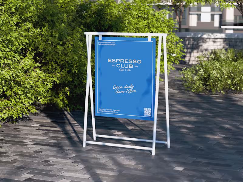 Cover image for Espresso Club Brand Identity Design
