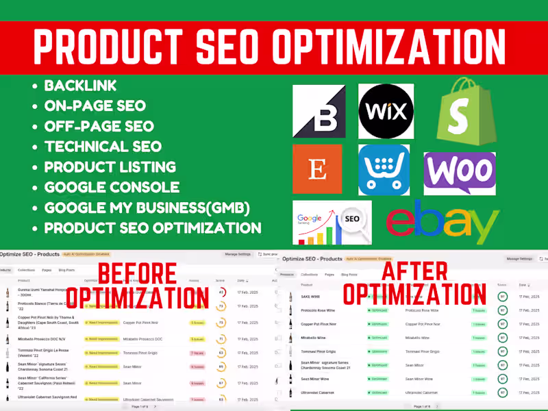 Cover image for SEO | Product Technical On/Off page SEO Optimization