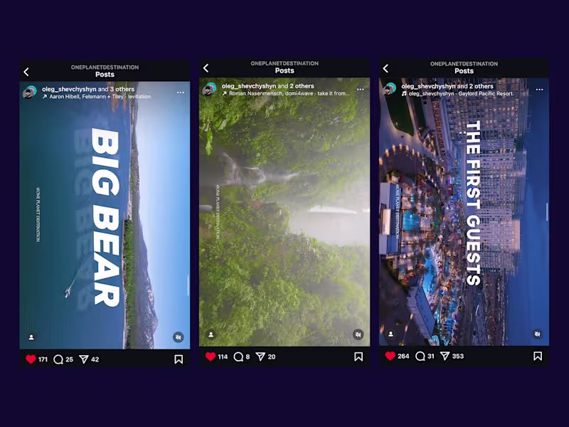 Cover image for Travel Video Series – Editing & Motion Design