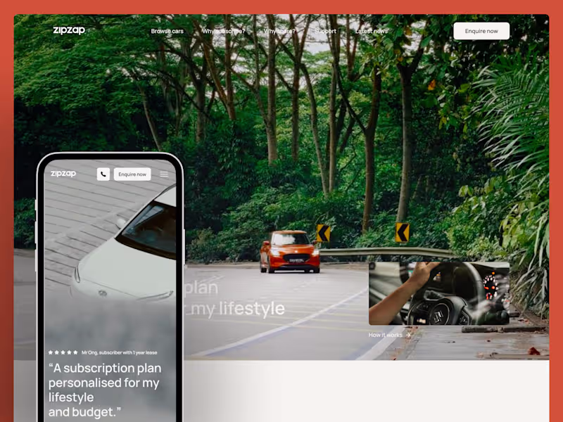 Cover image for ZipZap Webflow Website and CRM Integration Project