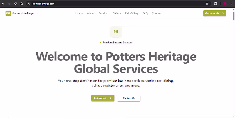 Cover image for Potters Heritage Mobile & Web Experience