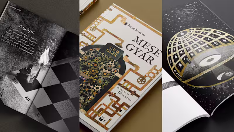 Cover image for Mese Gyár - Illustration Specialisation project