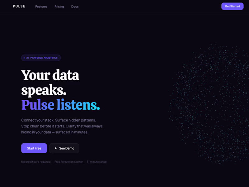 Cover image for Interactive WebGL Landing Page (Three.js + GSAP)