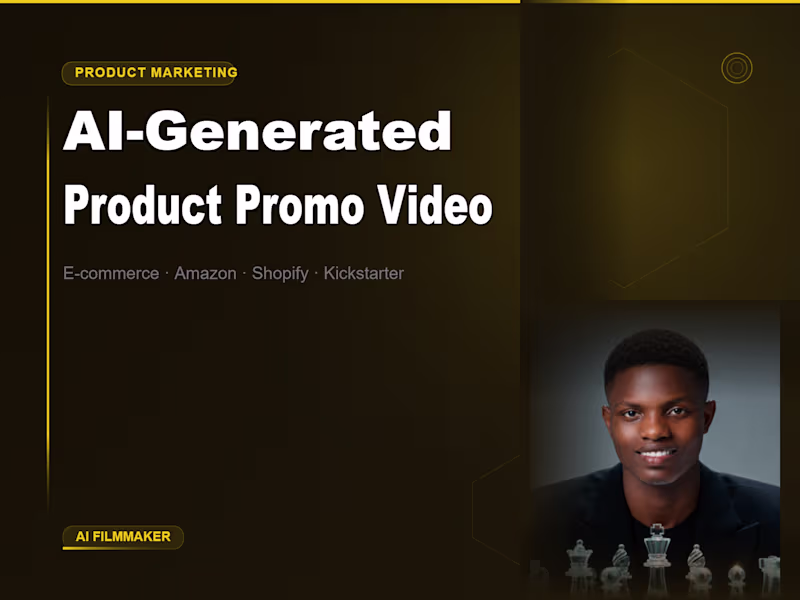 Cover image for  AI-Generated Product Promo Video