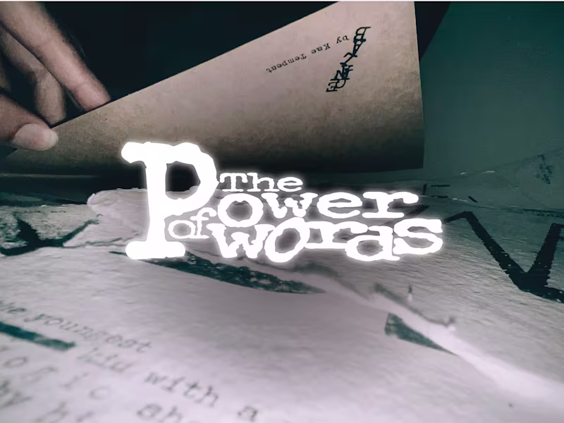 Cover image for The Power Of Words: Balance by Kae Tempest