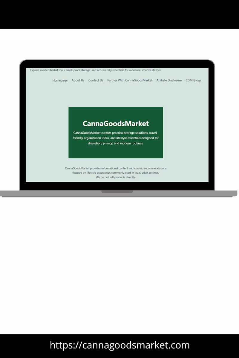 Cover image for cannagoodsmarket.com