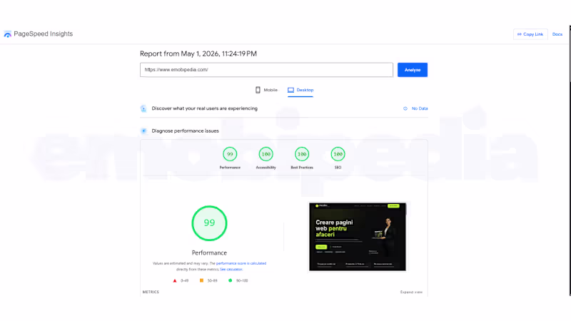 Cover image for PageSpeed Optimization – Core Web Vitals Fix to 90+ Score