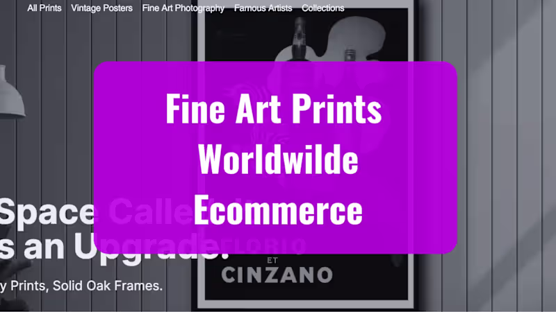 Cover image for Management of Google Ads for Galrie.com Fine Art Prints
