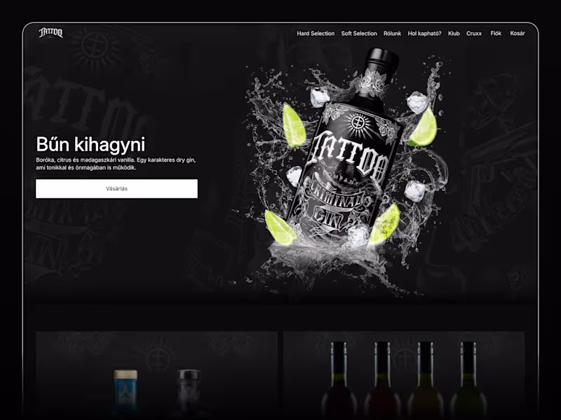 Cover image for TattooCompany | Shopify Design & Development