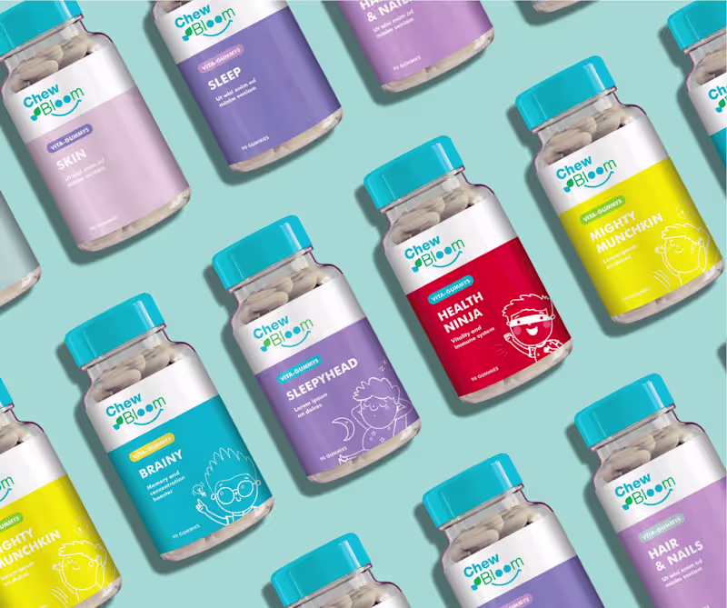 Cover image for Chew & Bloom – Chewable Vitamins for the Whole Family