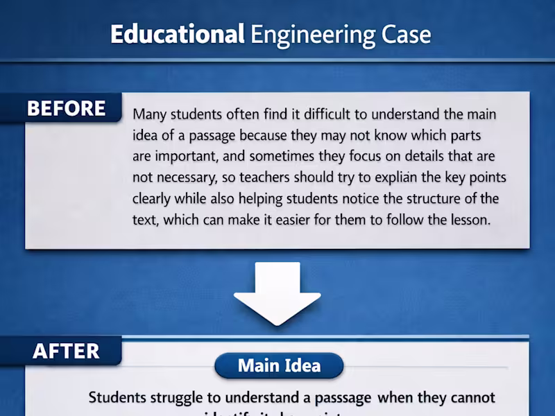 Cover image for Transforming Complex Educational Content into Clarity