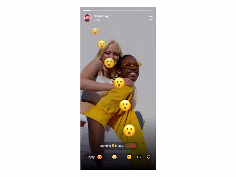 Cover image for Reacting to a WhatsApp Status