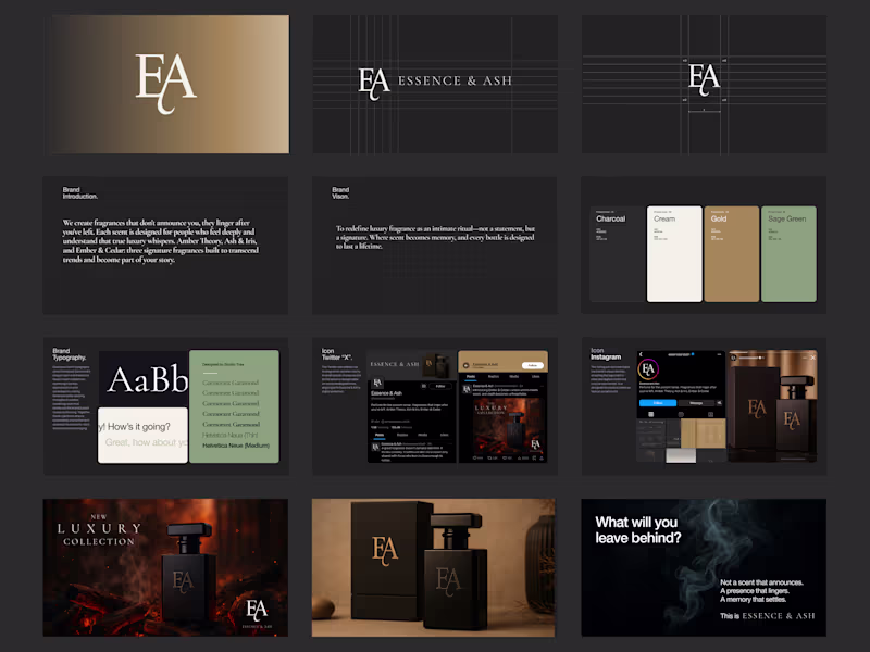 Cover image for This was a fun project to work on! Brand Guidelines for a lu...