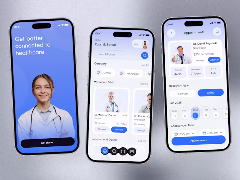 Cover image for Doctolib Doctor Appointments App
