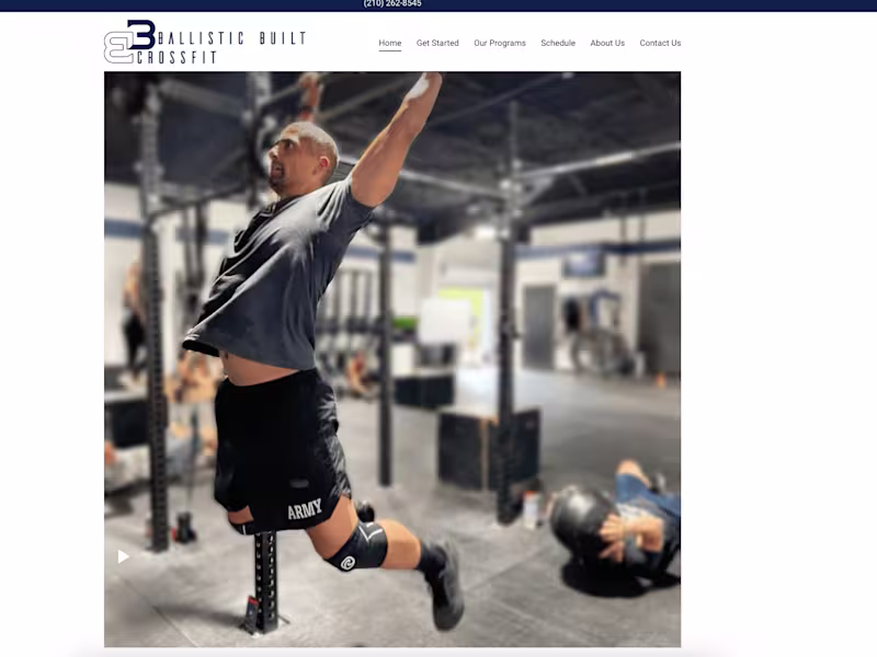 Cover image for Ballistic Built Crossfit