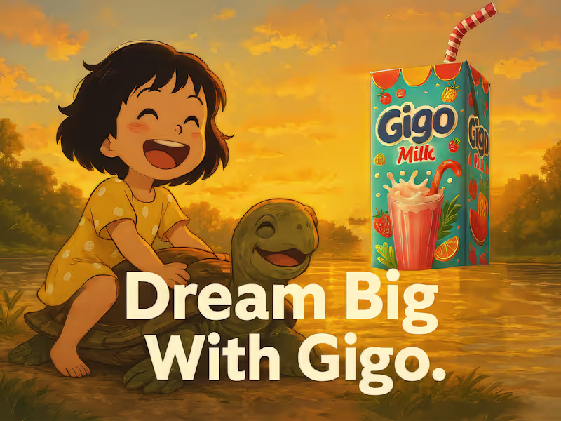 Cover image for Fresh Start: GiGo Milk Product Commercial
