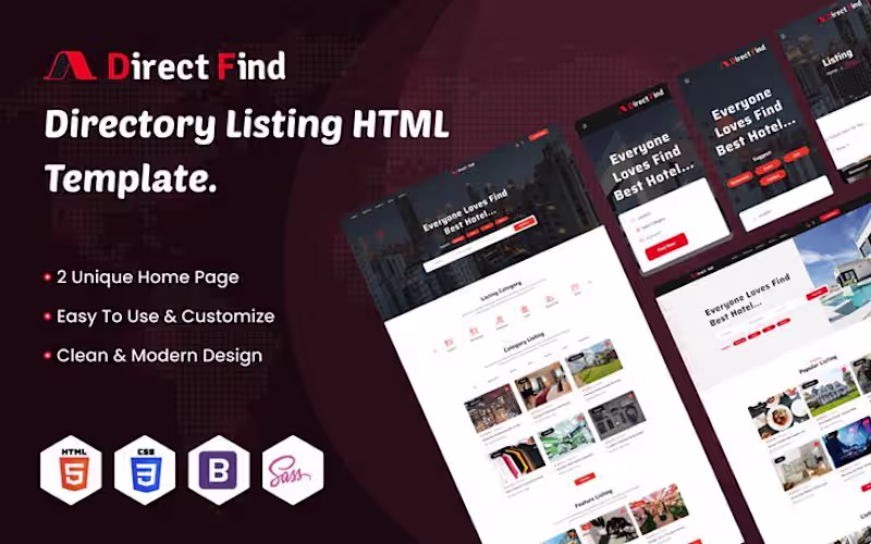 Cover image for Modern Responsive Website Design for Businesses & Brands