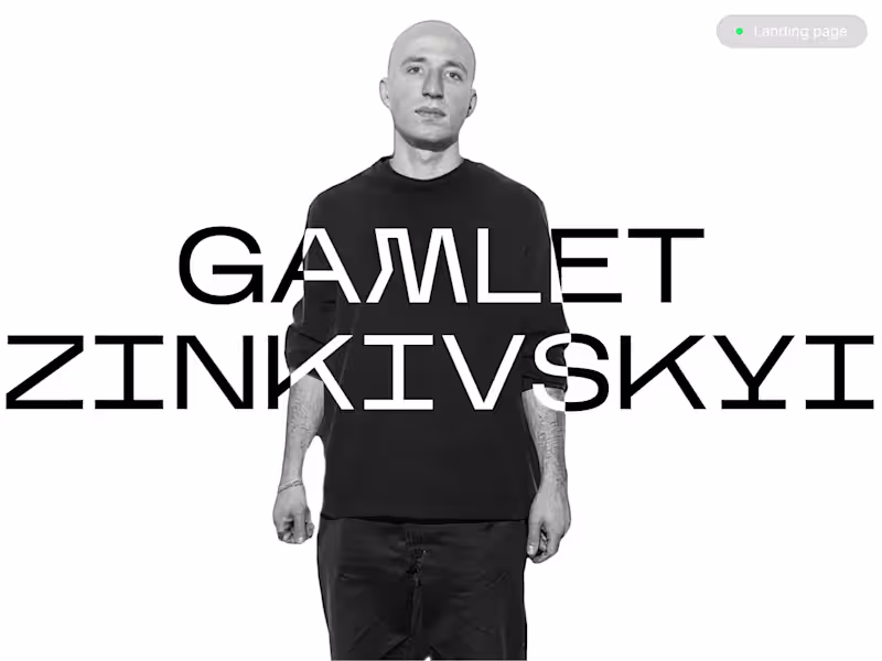 Cover image for Gamlet Zinkivskyi