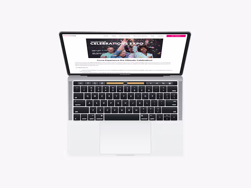 Cover image for Event and ticket sales website