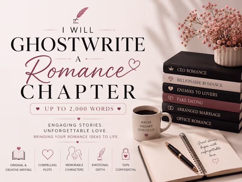 Cover image for Romance Novel Ghostwriting