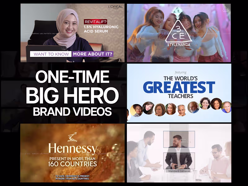 Cover image for One-Time Corporate & Brand Video Editing