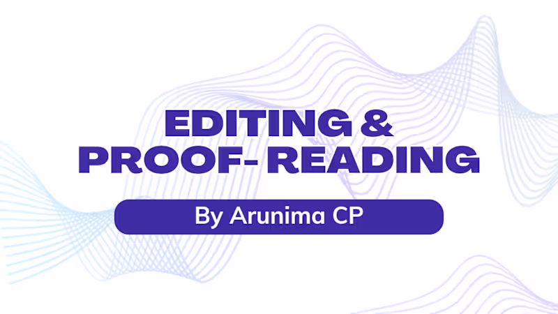 Cover image for Academic Editing and Proofreading 