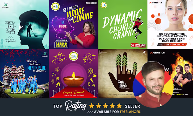 Cover image for I will do social media design for business I am an expert fu...