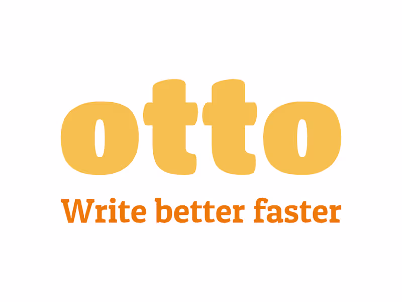 Cover image for Otto: An AI writing assistant