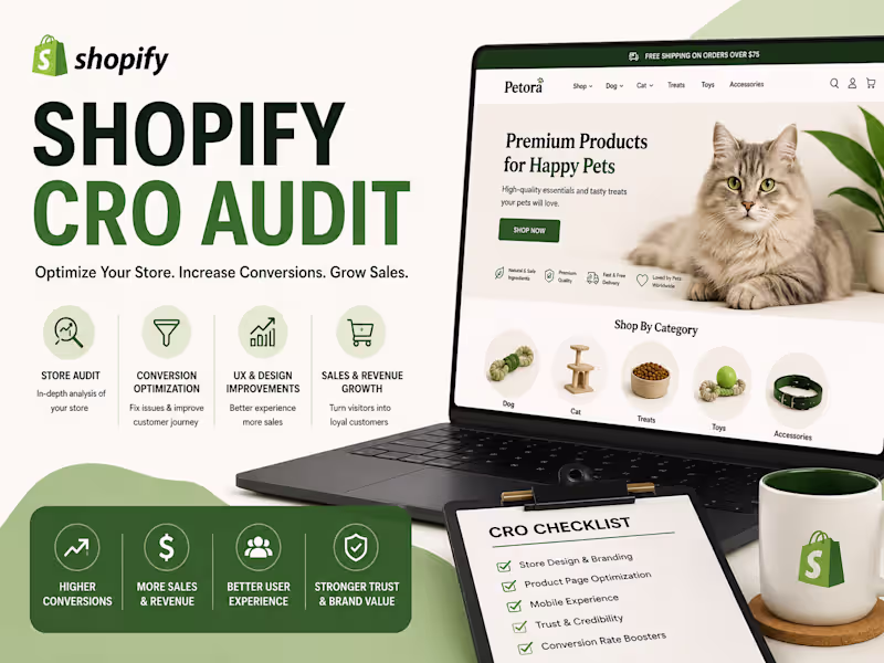 Cover image for Shopify CRO Audit & Store Optimization