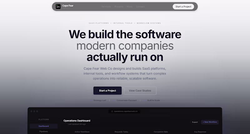 Cover image for Designed and built a production