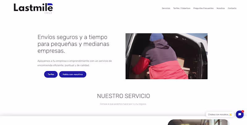 Cover image for Lastmilechile.com
