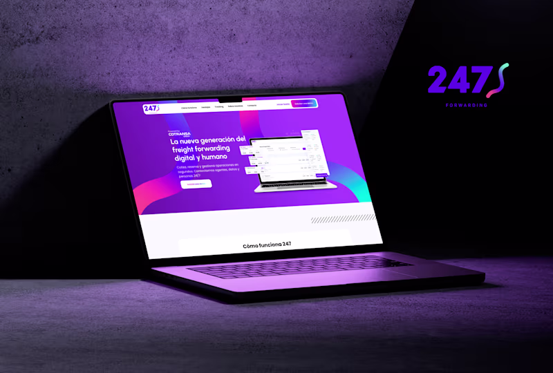 Cover image for B2B Platform Design for Export/Import Management Landing Page
