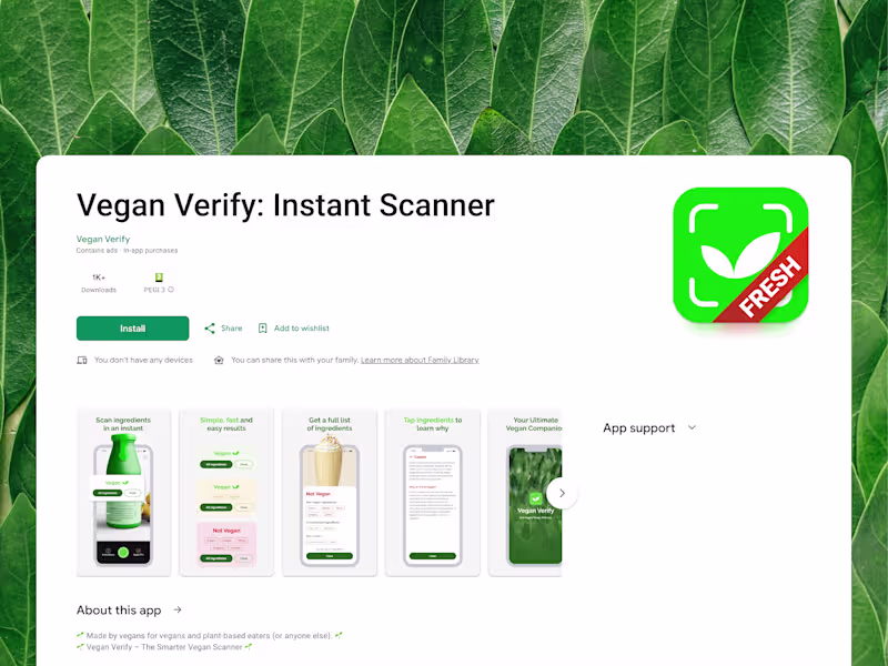 Cover image for 🌱 Made by vegans for vegans and plant-based eaters (or anyo...