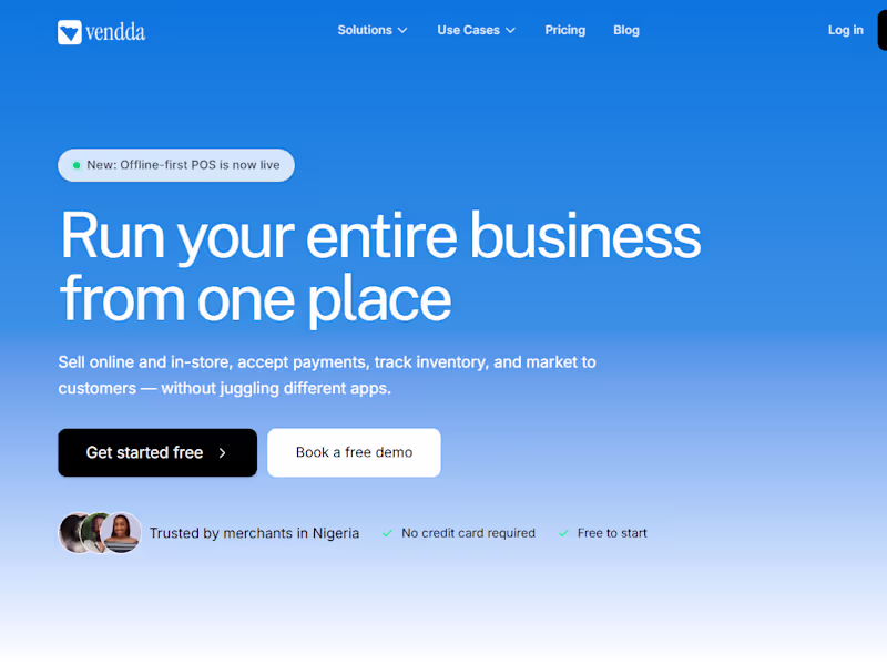 Cover image for Project: Vendda – Omnichannel E-commerce