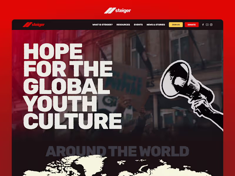 Cover image for Global CMS powered website for