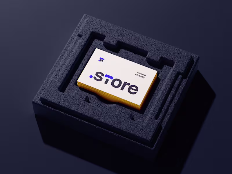 Cover image for .Store Brand Identity