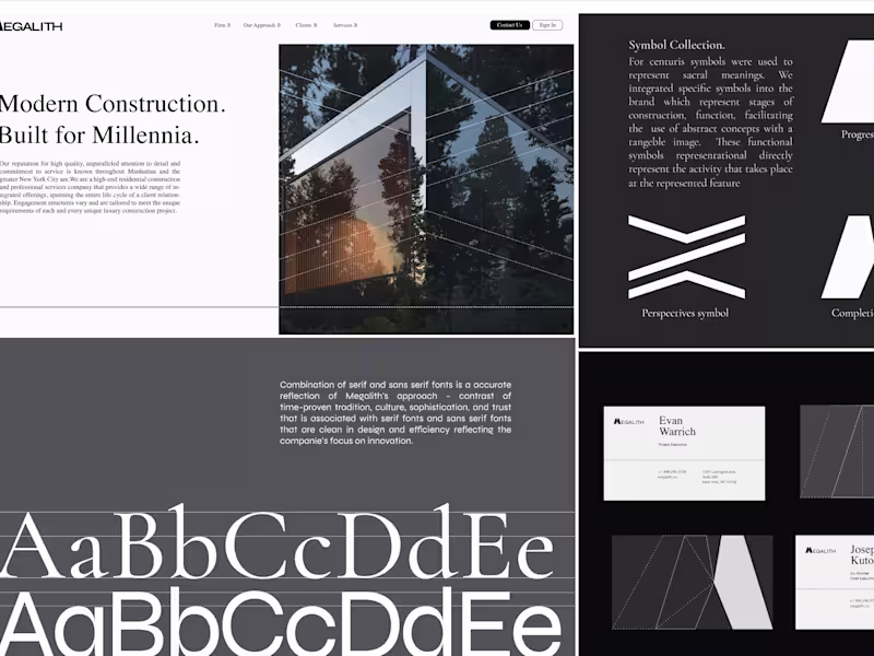 Cover image for Brand Design for Megalith