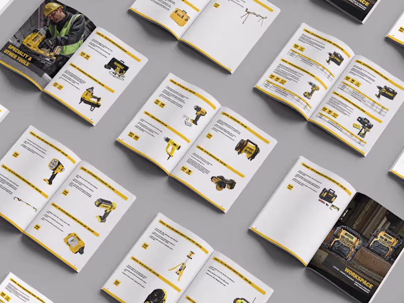 Cover image for Dewalt Product Catalog