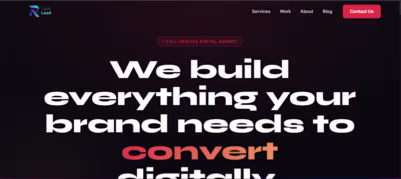 Cover image for Next.js Software Company Website: Showcase Services & Team