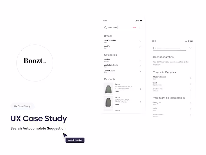 Cover image for Search Redesign - UX Case study