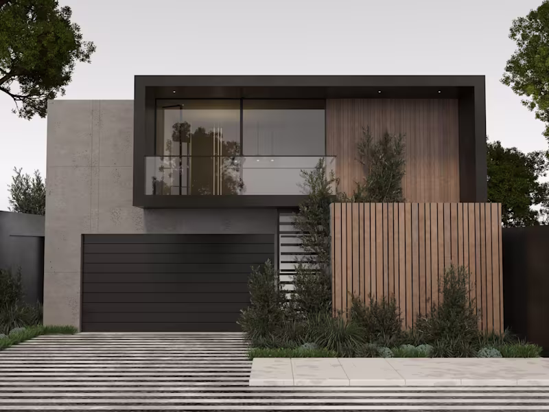 Cover image for Residential exterior visualization | 3d architectural rendering