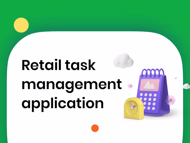 Cover image for Retail task management app for a major grocery chain