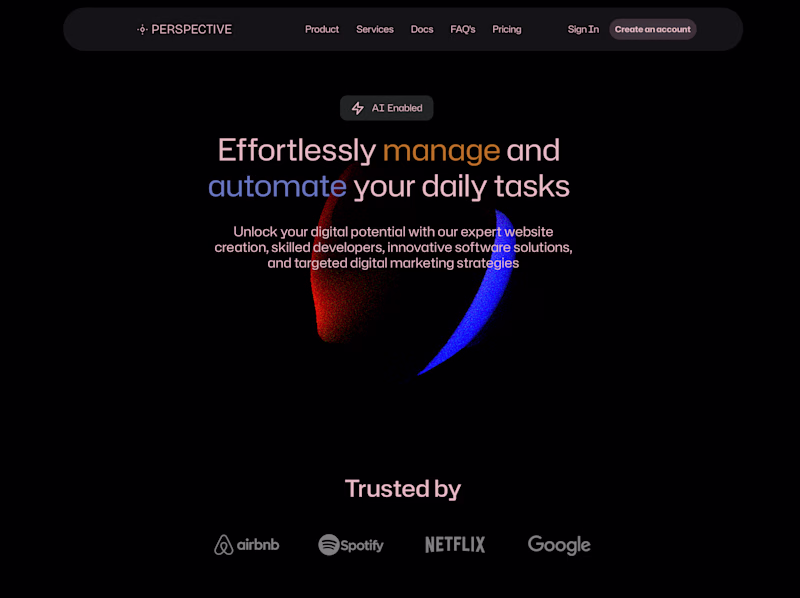 Cover image for Startup Landing Page