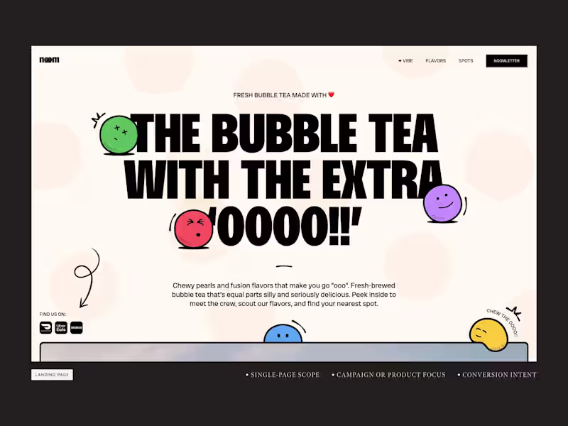 Cover image for Landing Page | Design & Build