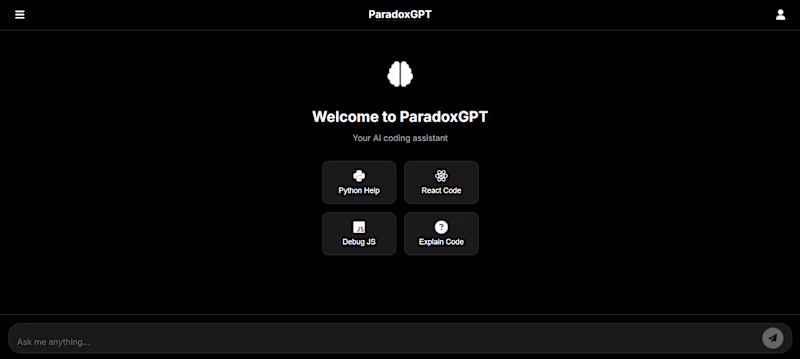 Cover image for ParadoxGPT AI System