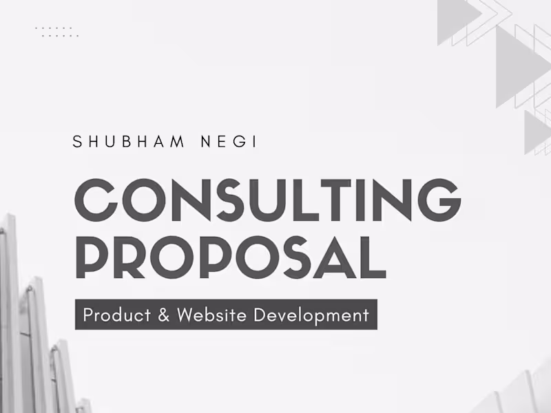 Cover image for Product & Website Development